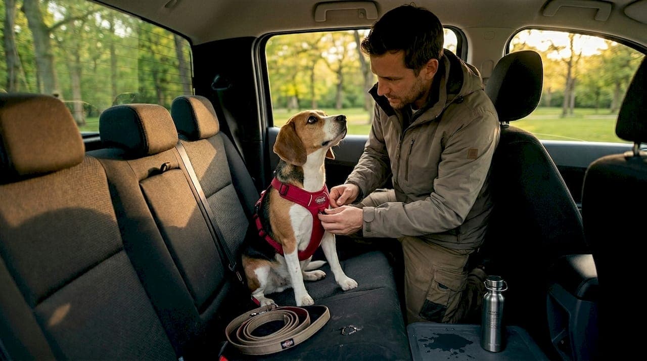 Guía de accesorios esenciales para viajar seguro con mascotas