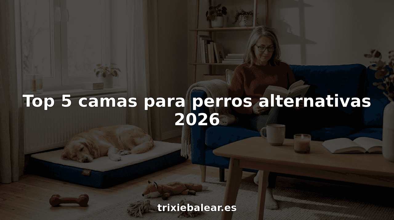 Top 5 camas para perros alternativas 2026