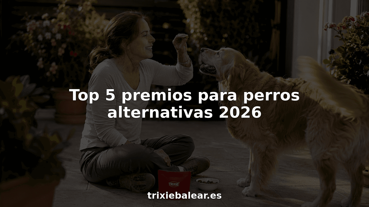 Top 5 premios para perros alternativas 2026